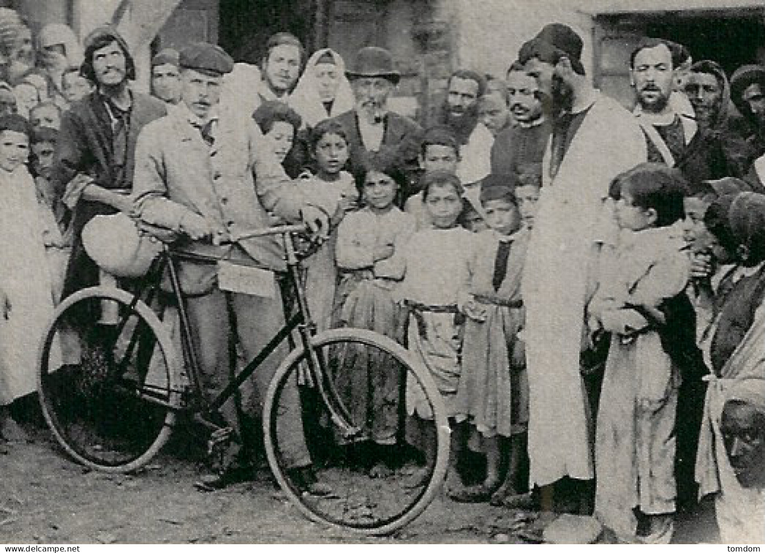 Maroc***Judaïca -Mogador,High Street,Mellah-"the Only Cyclist,in Southern Morocco With His Bradley Cycle" - Sonstige & Ohne Zuordnung