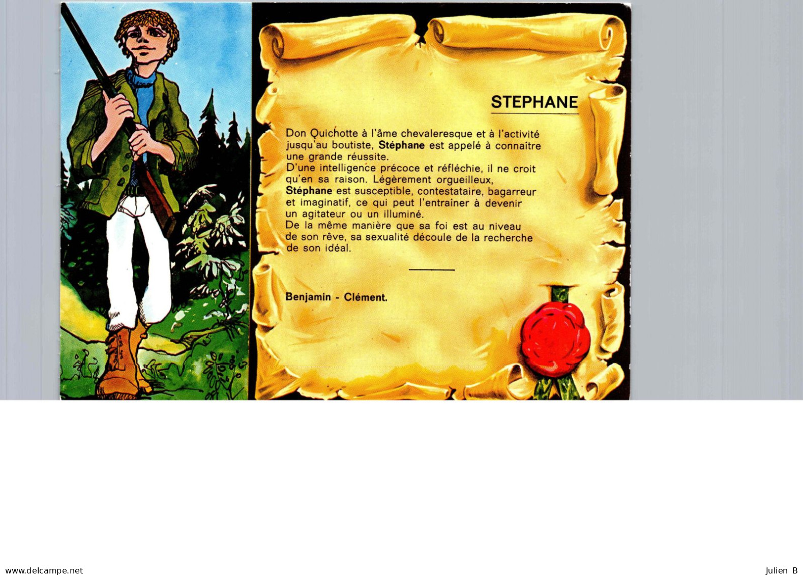 Stephane, Edition Jory - Voornamen
