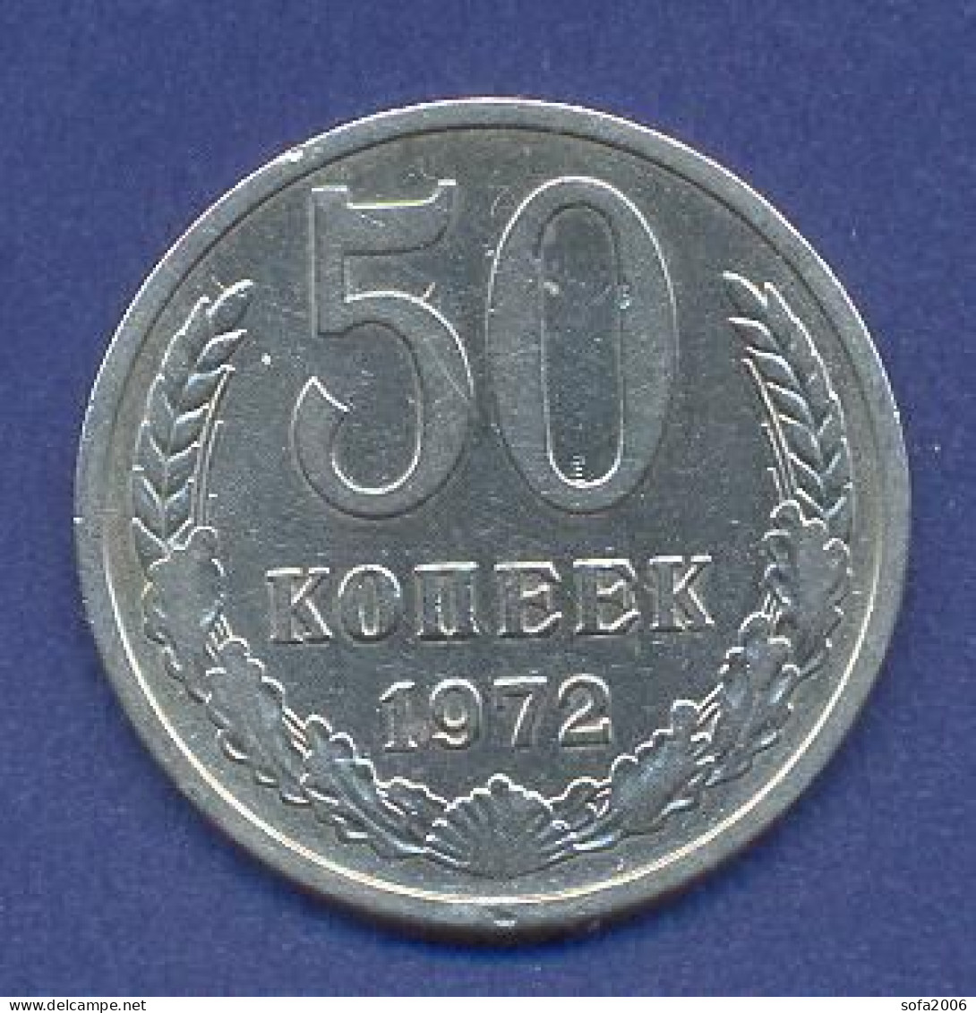 Soviet Union (USSR) - 50 Kopeek 1972 - Russland