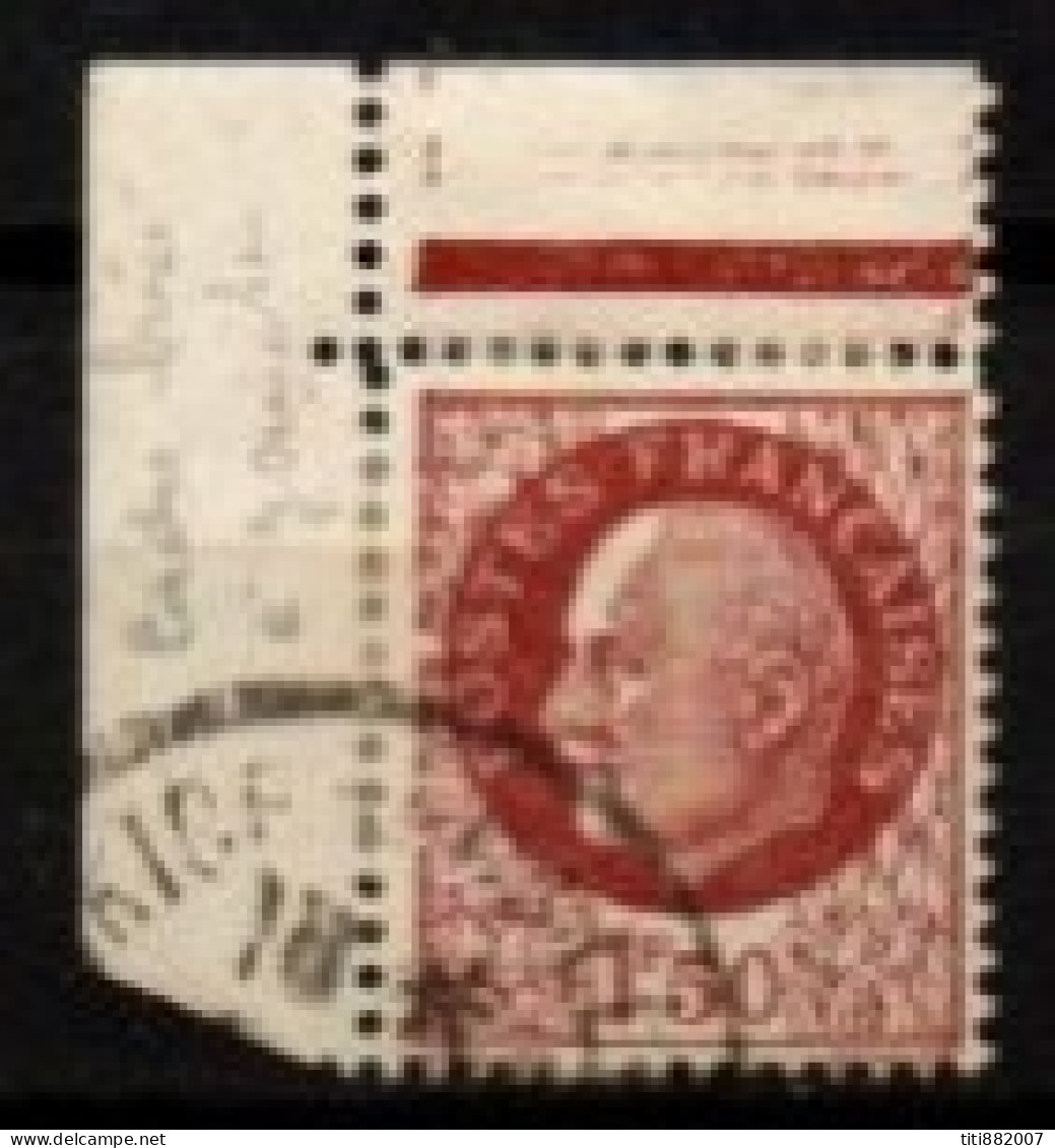 FRANCE    -   1941 .   Y&T N° 517 Oblitéré .   Cadre  Cassé  Sur La Gauche - Used Stamps