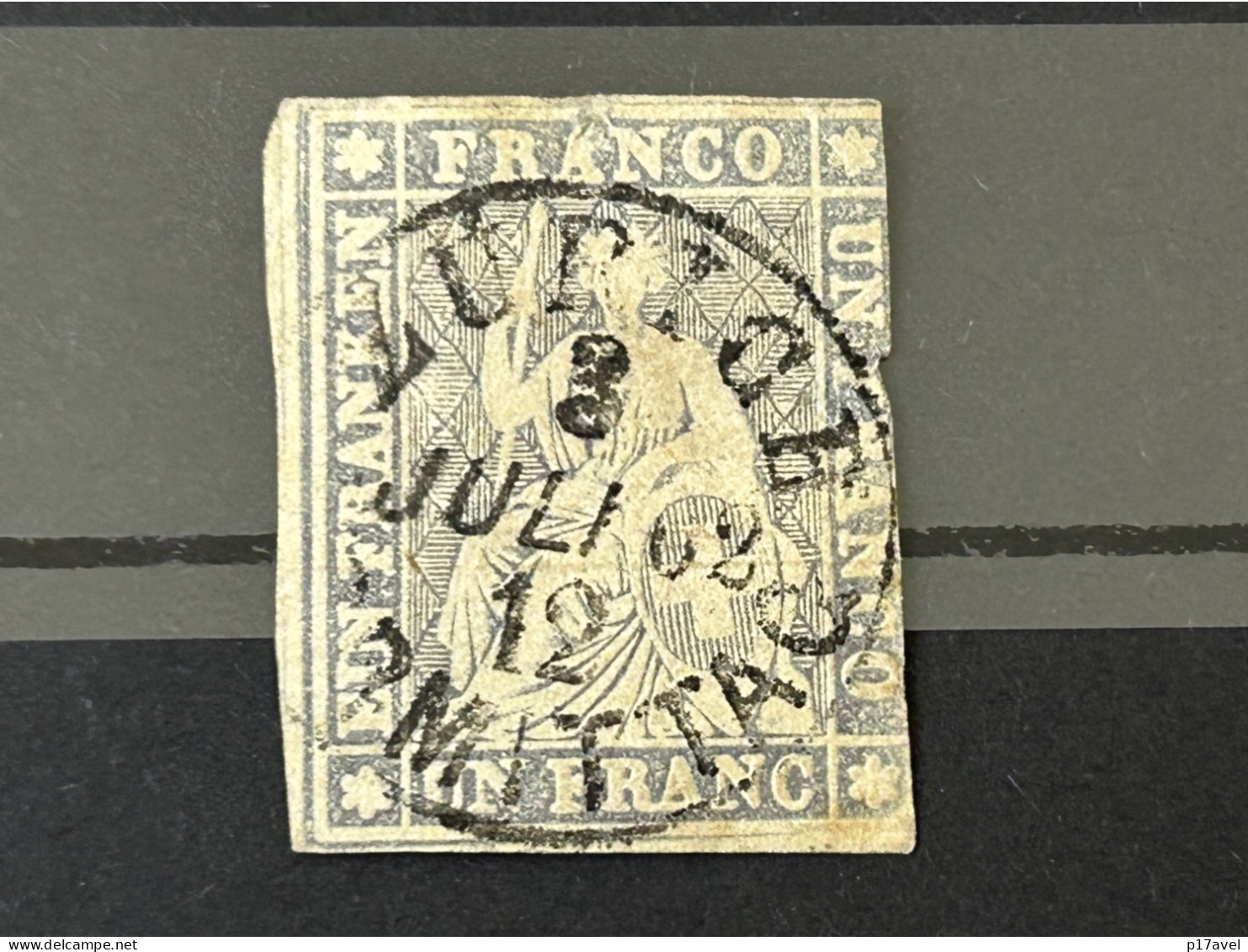 Schweiz  Helvetia  Mi - Nr. 18 . Gestempelt . - Used Stamps