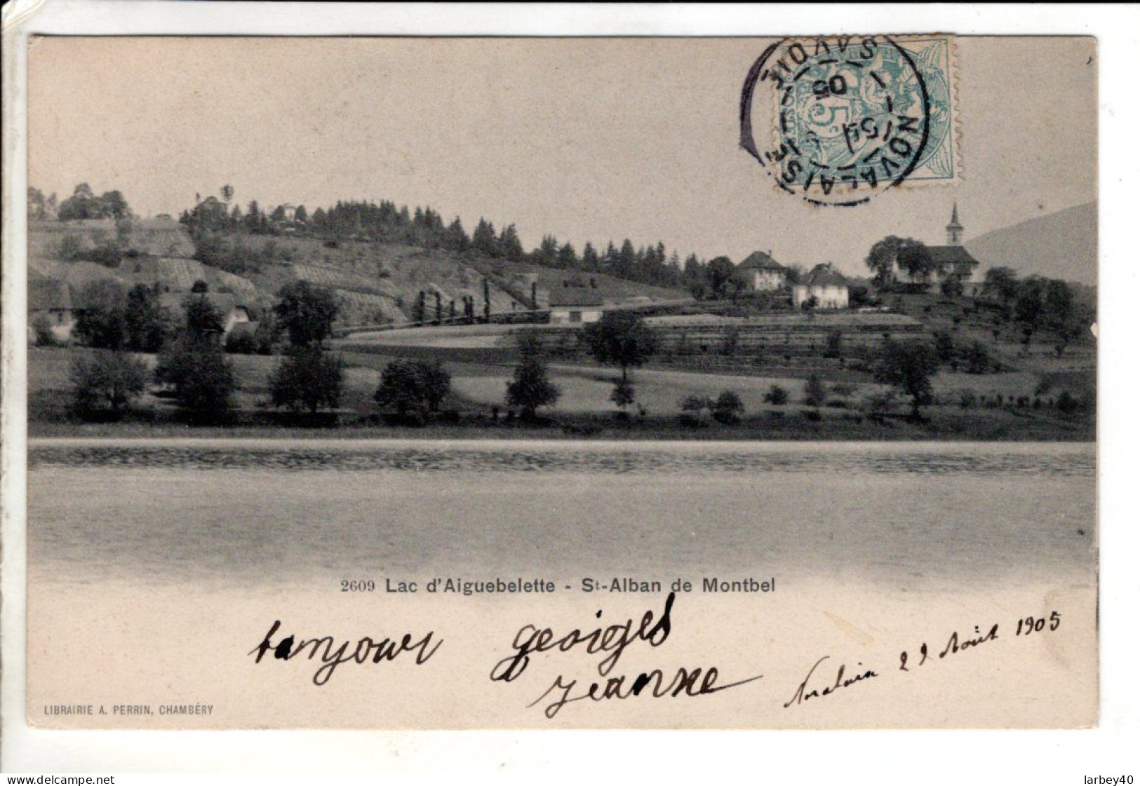 St Alban De Montbel Lac D Aiguebelette  - Cartes Postales Ancienne - Other & Unclassified