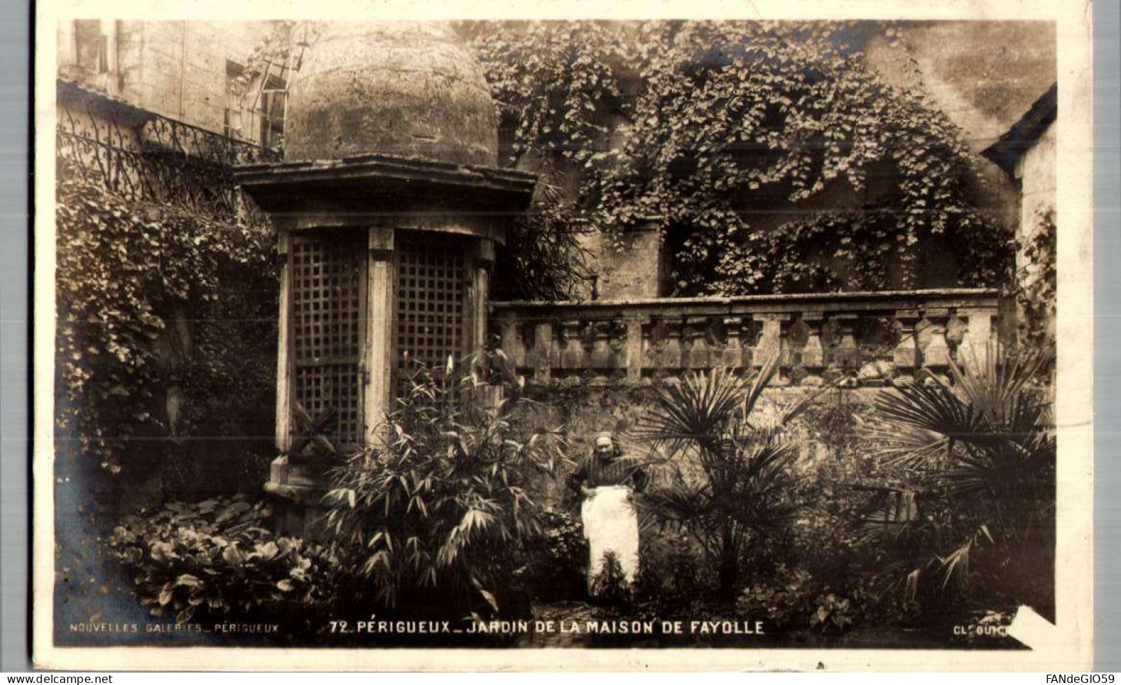 [24] Dordogne > Périgueux  /  LE JARDIN  DE LA MAISON DE FAYOLLE  Cl. Guichard - / 109 - Périgueux