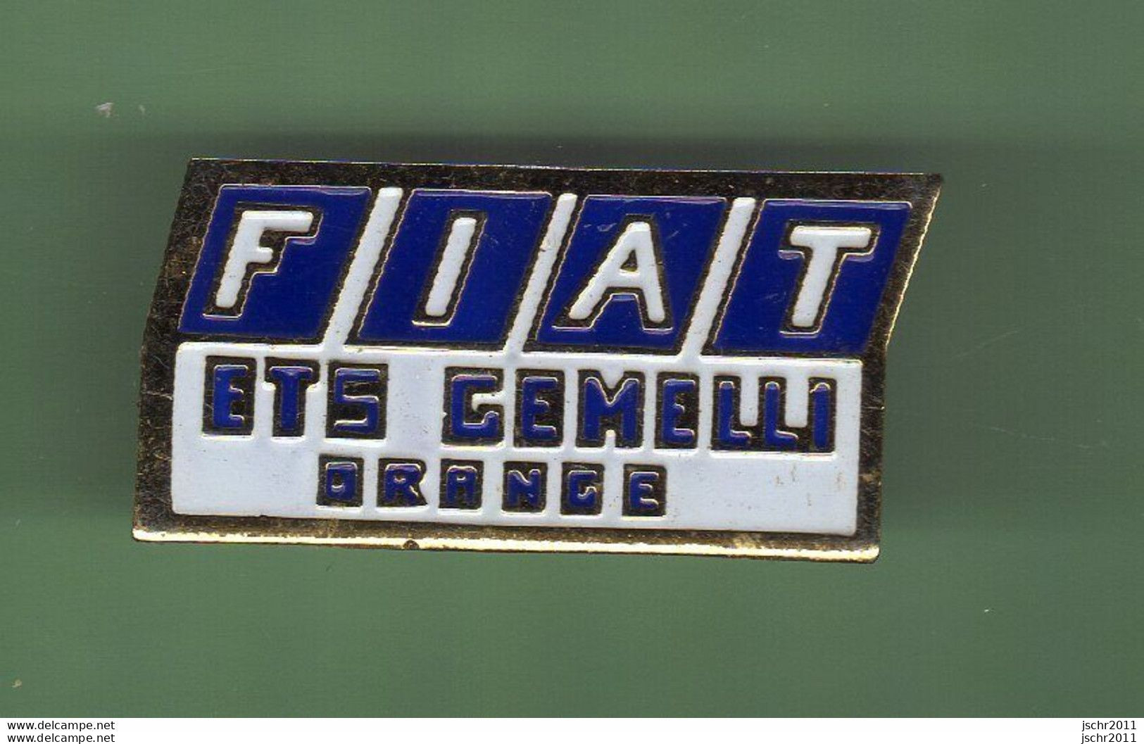 1 Pin's FIAT *** CEMELLI - ORANGE *** WW6 (30-3) - Fiat