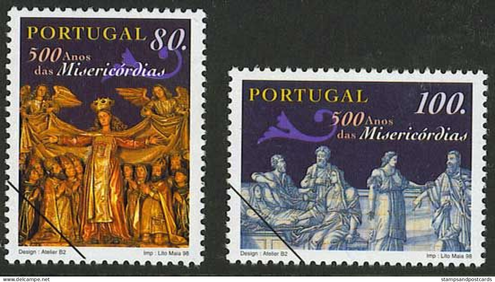 Portugal 1998 SPECIMEN 500 Ans Misericórdias 500 Years Holy Houses Of Mercy ** - Ongebruikt