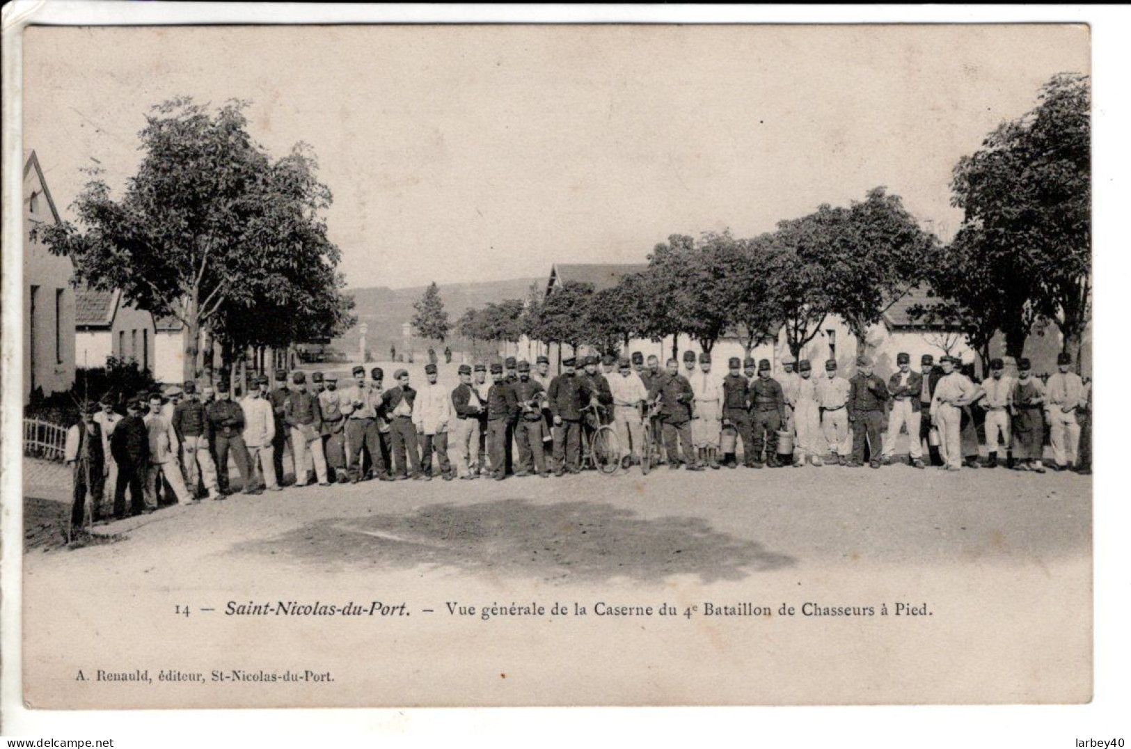 Saint Nicolas De Port Vue Generale De La Caserne Du 4 E Bataillon De Chasseurs A Pied - Barracks