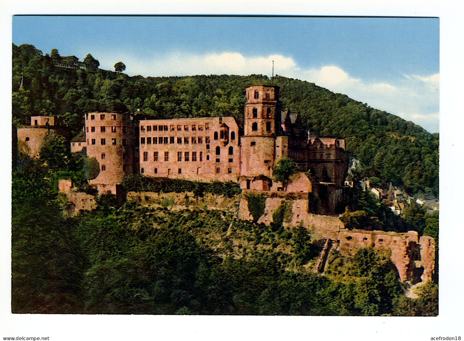 HEIDELBERG - Schloss, Ostseite - Heidelberg