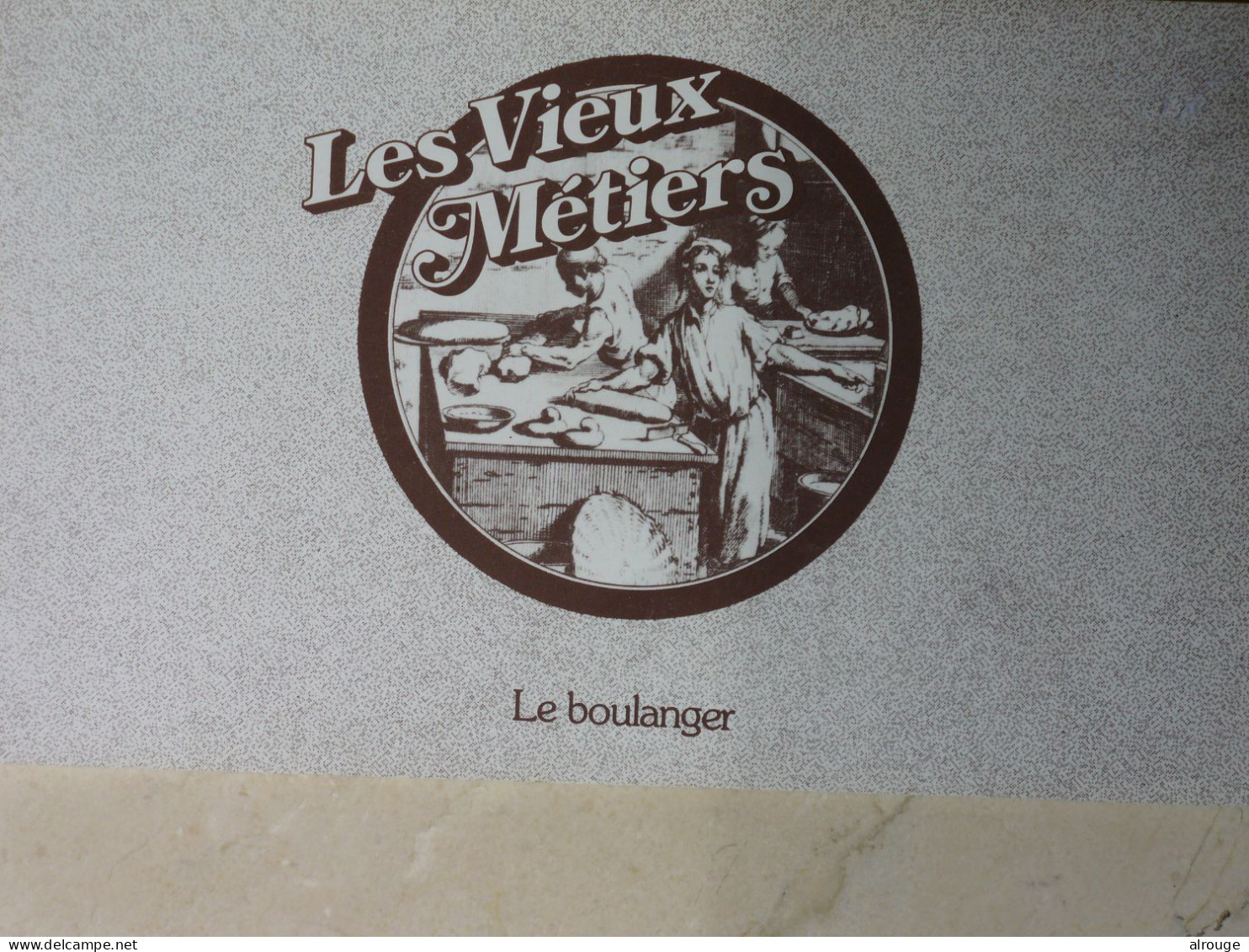 Le Boulanger, Les Vieux Métiers, Livret Illustré - Gastronomía