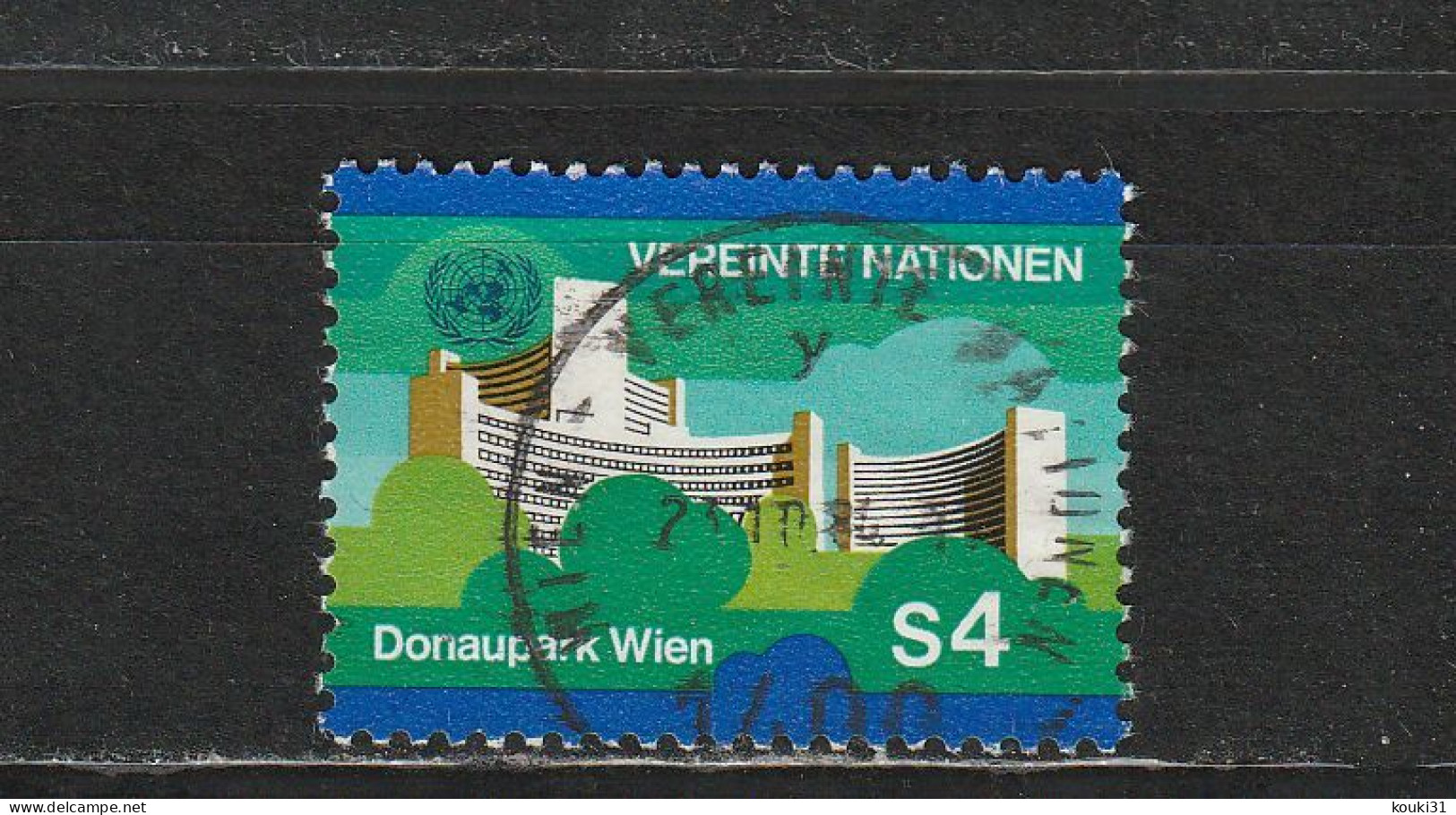 Nations Unies (Vienne) YT 4 Obl : Batiment Du Daunapark - 1979 - Oblitérés