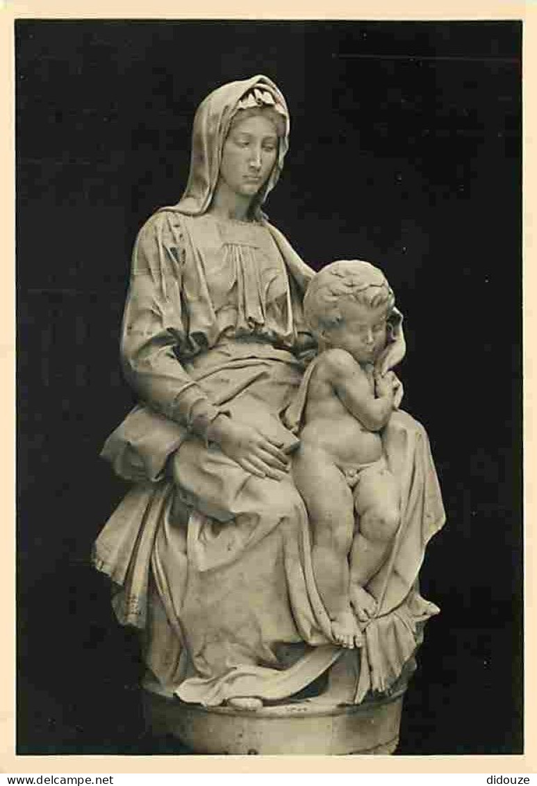 Art - Art Religieux - Bruges - Eglise Notre Dame - Madone - Michel-Ange - CPM - Voir Scans Recto-Verso - Quadri, Vetrate E Statue