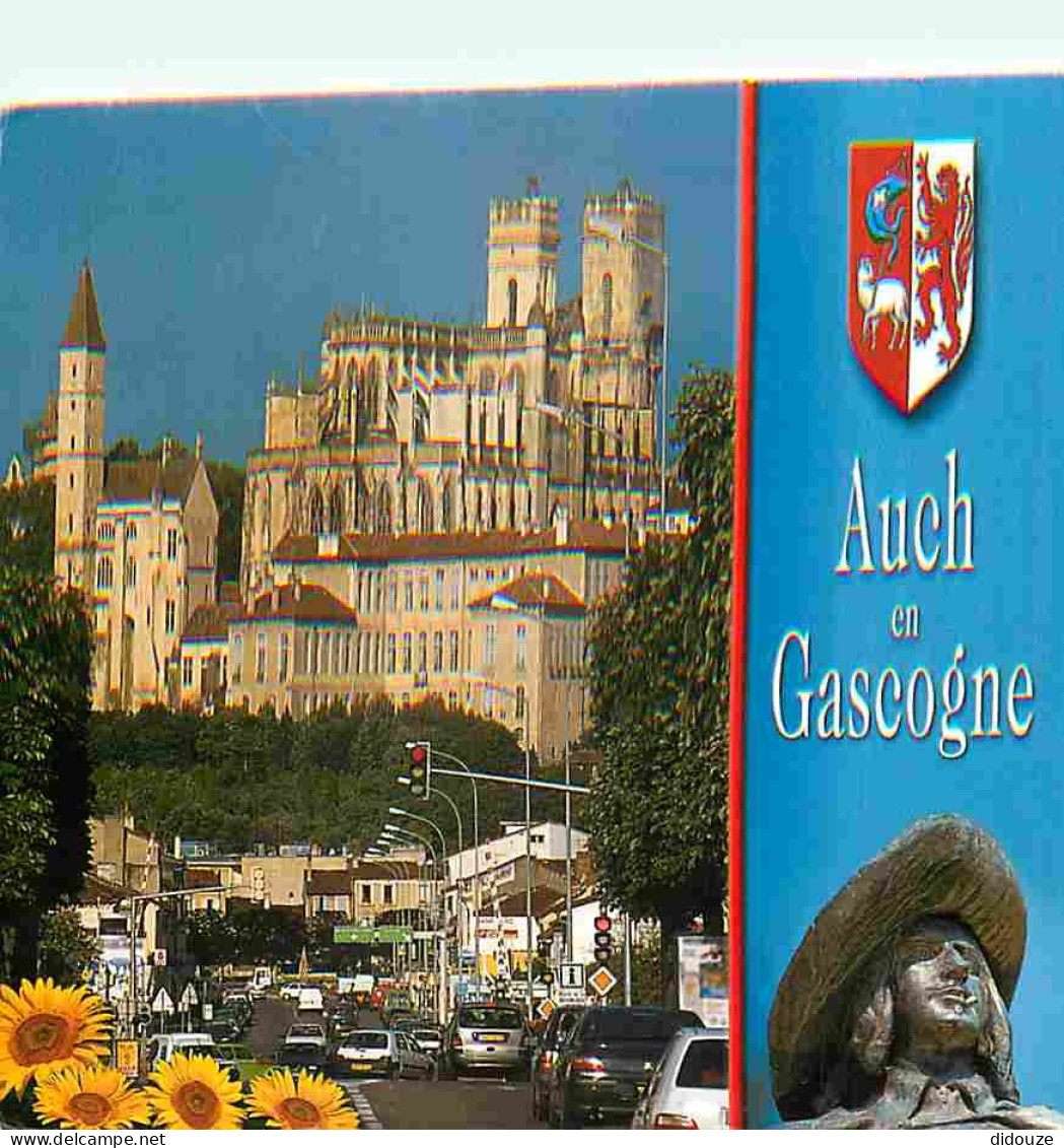 32 - Auch - Route De Toulouse - Le Site De La Vieille Ville Avec La Cathédrale Et La Tour D'Armagnac Frappe Le Visiteur  - Auch