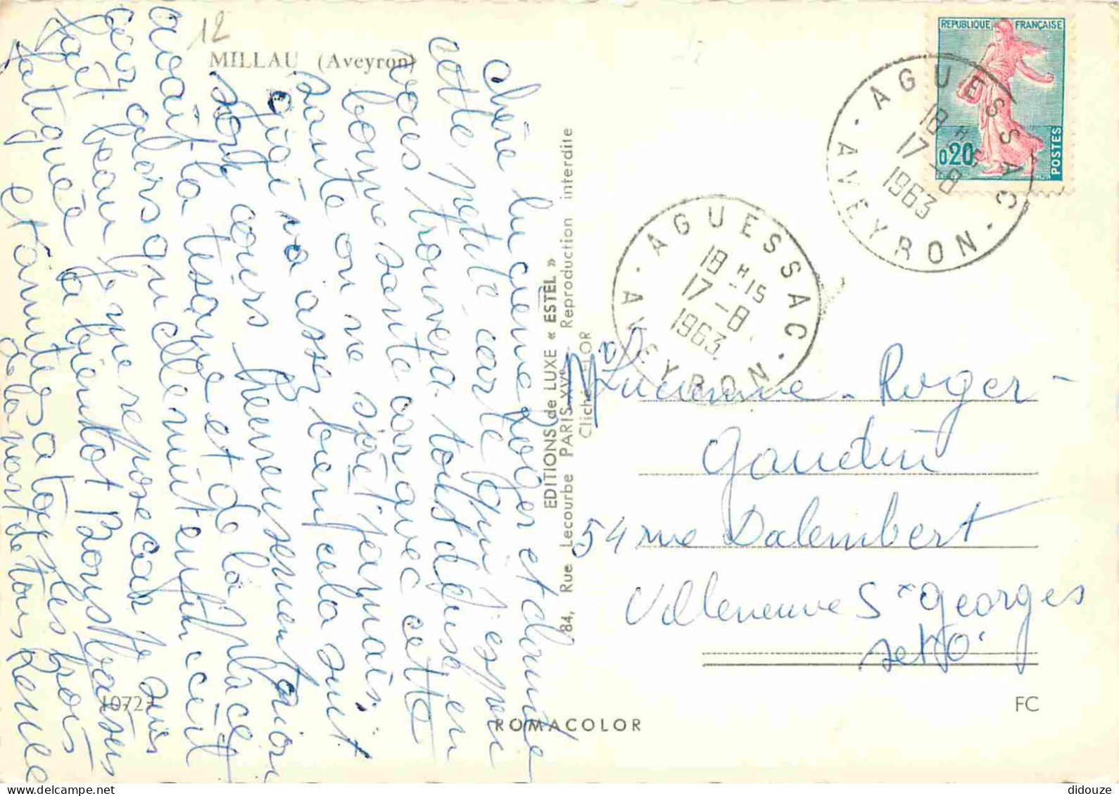 12 - Millau - Multivues - Carte Dentelée - CPSM Grand Format - Voir Scans Recto-Verso - Millau