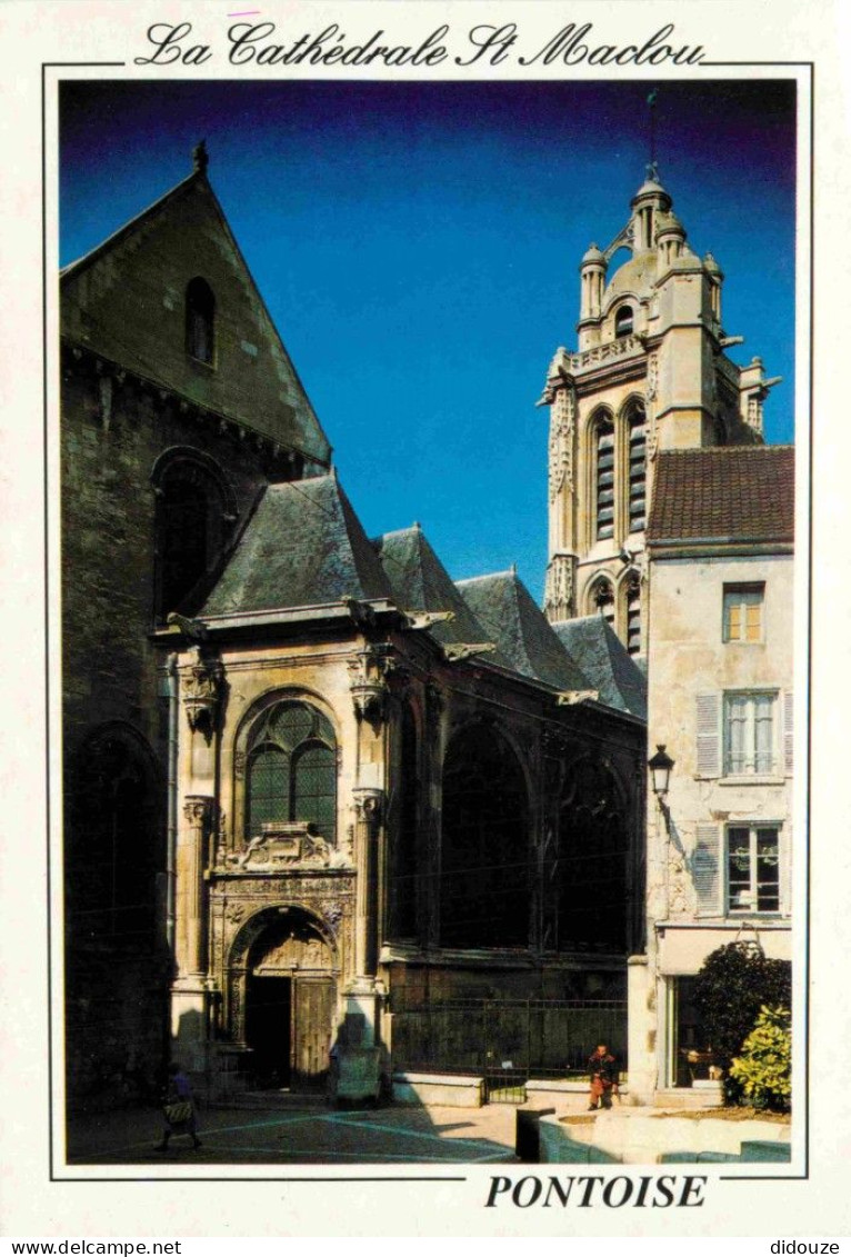 95 - Pontoise - Cathédrale Saint Maclou - CPM - Voir Scans Recto-Verso - Pontoise