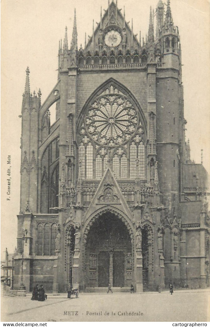CPA France Metz La Cathedrale - Metz