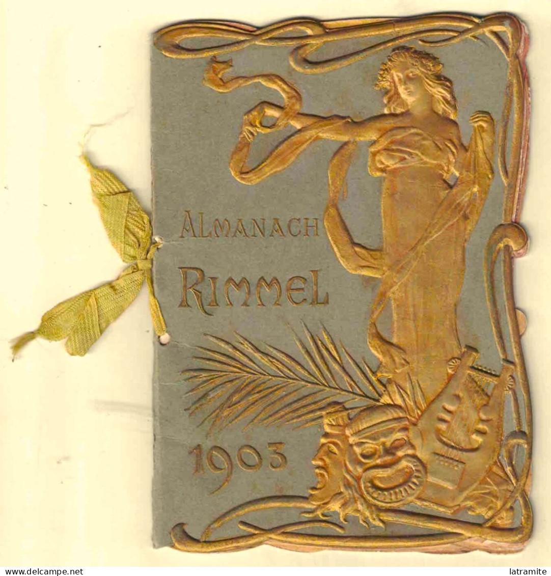Calendarietto Francese RIMMEL 1903 - Petit Format : 1901-20