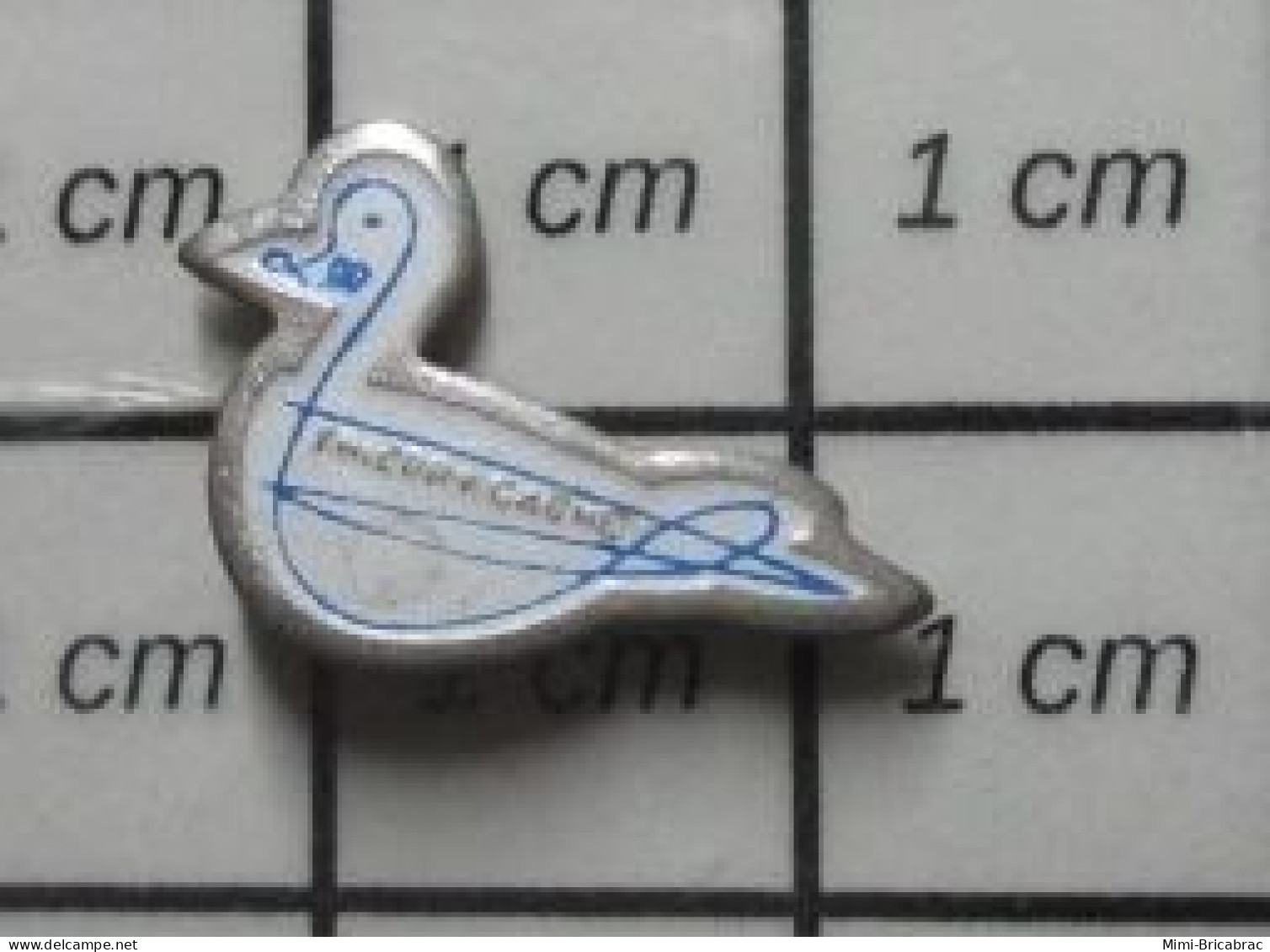 812G Pin's Pins / Beau Et Rare / ANIMAUX / OISEAU CANARD ? THIERRY CAGNE ? - Animals