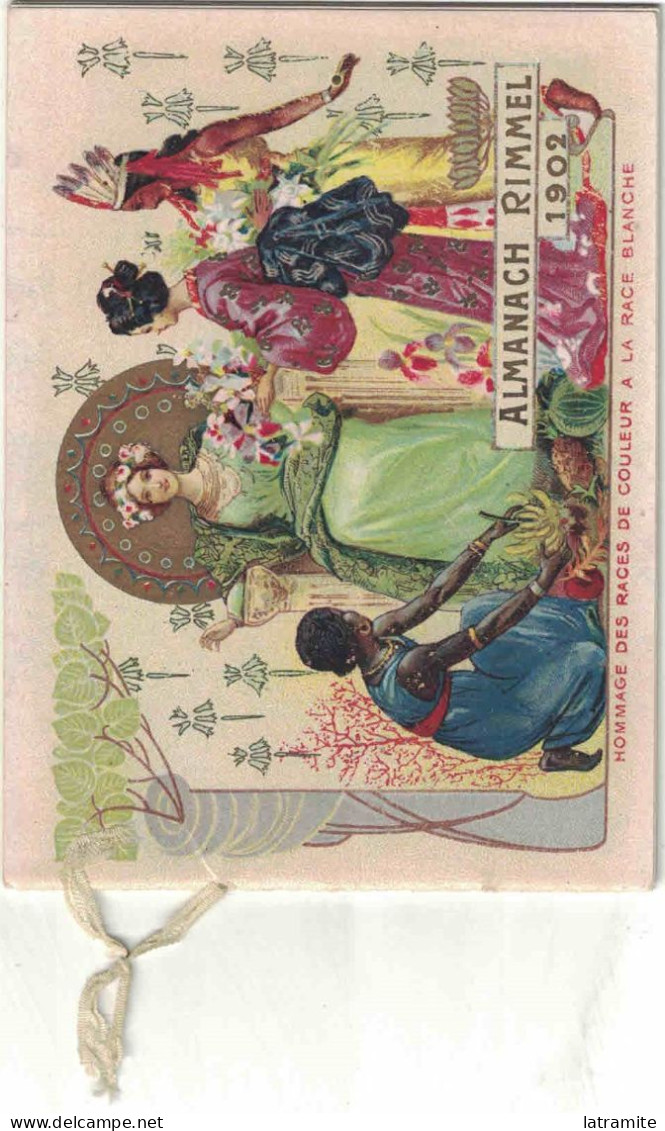 Calendarietto RIMMEL 1902 - Petit Format : 1901-20