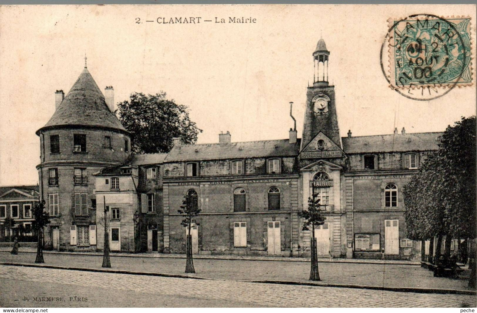 N°2301 W -cpa Clamart -la Mairie- - Clamart