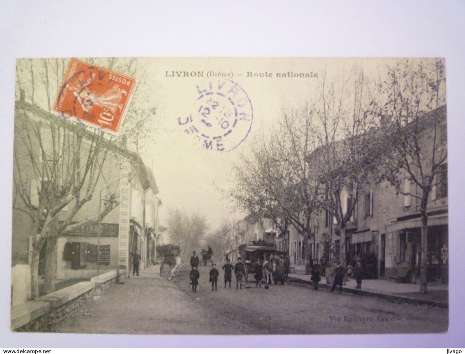 2024 - 1769  LIVRON  (Drôme)  :  Route Nationale   1908  XXX - Livron