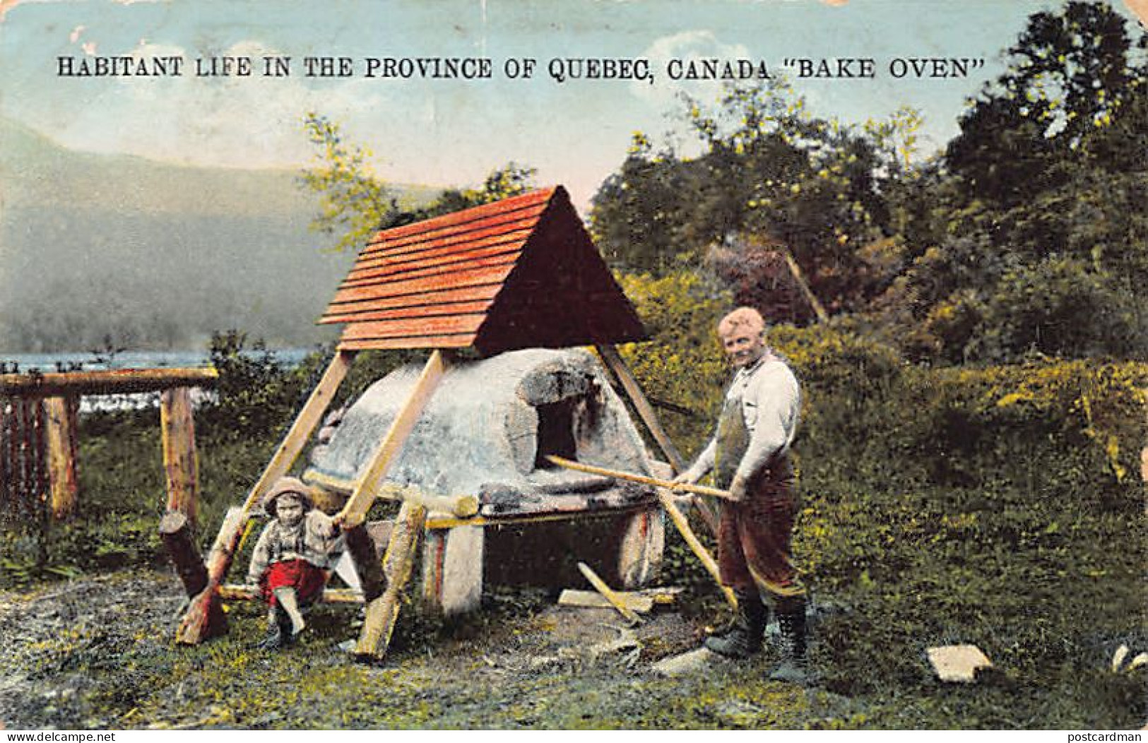 Canada - Province De Québec - Le Four à Pain - Ed.Novelty Mfg. & Art Co.  - Andere & Zonder Classificatie