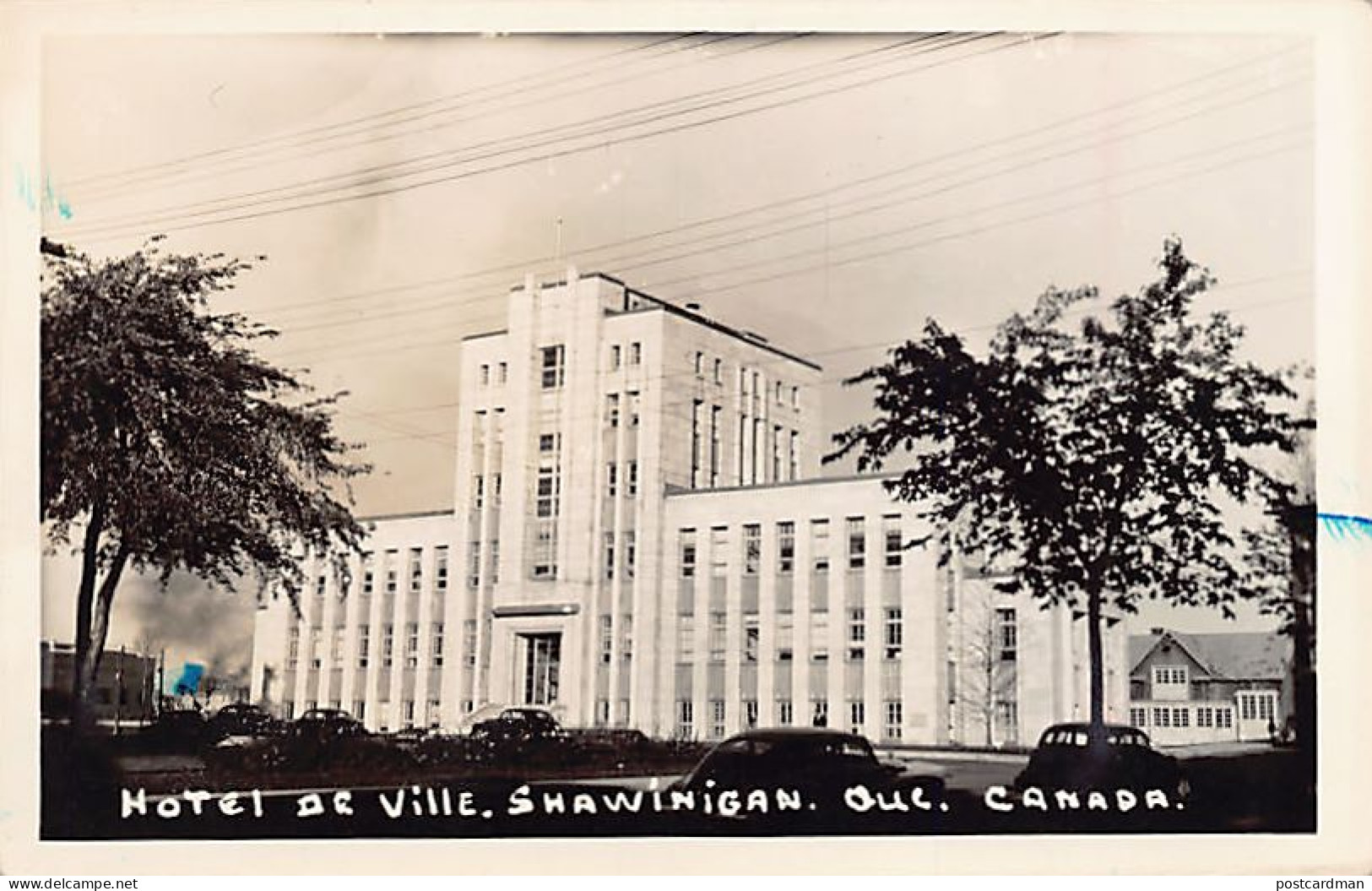 Canada - SHAWINIGAN (QC) Hôtel De Ville - CARTE PHOTO - Ed.inconnu  - Other & Unclassified