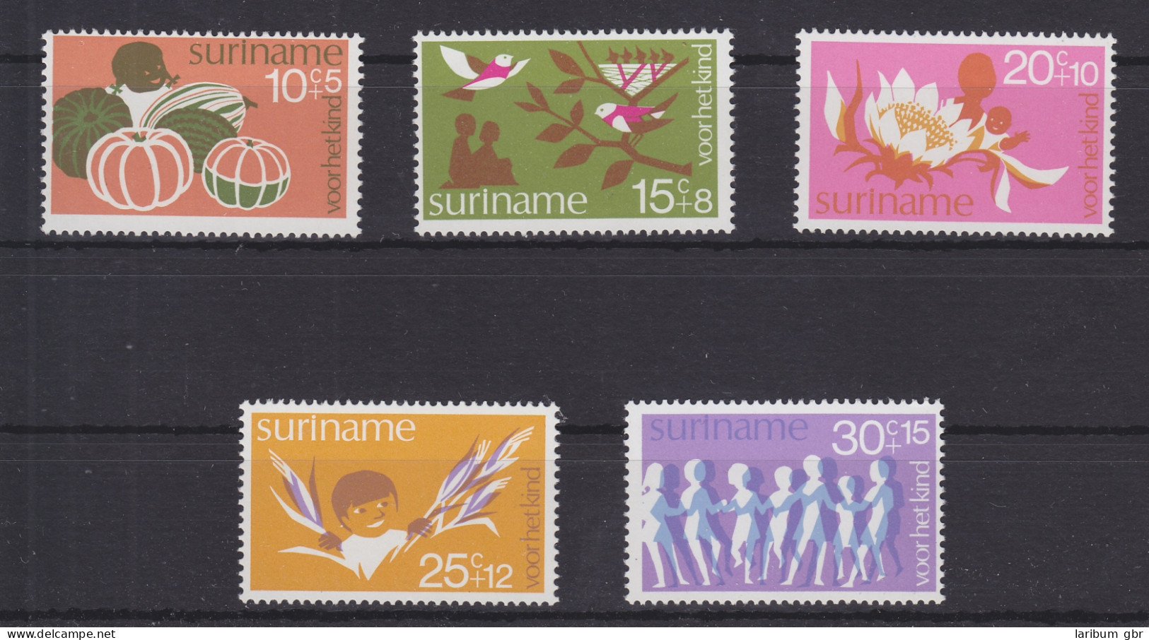 Suriname 682-686 Postfrisch Kinderspiele #GE386 - Surinam