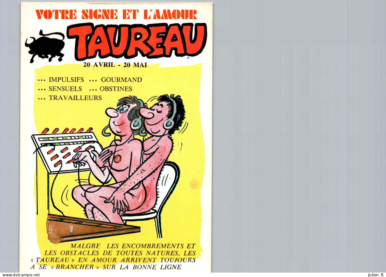 Votre Signe Et L'amour, Taureau, Edition Lyna-Paris - Astrology