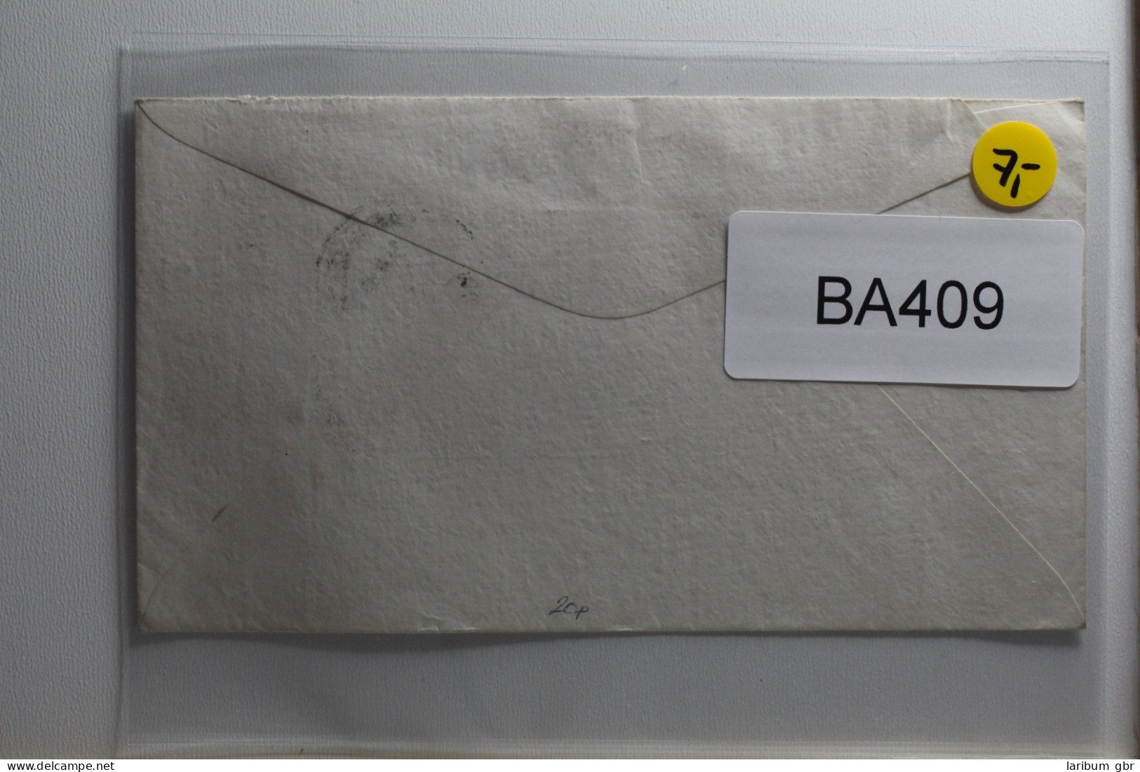 Cu (ba) Auf Brief Als Mehrfachfrankatur #BA409 - Other & Unclassified