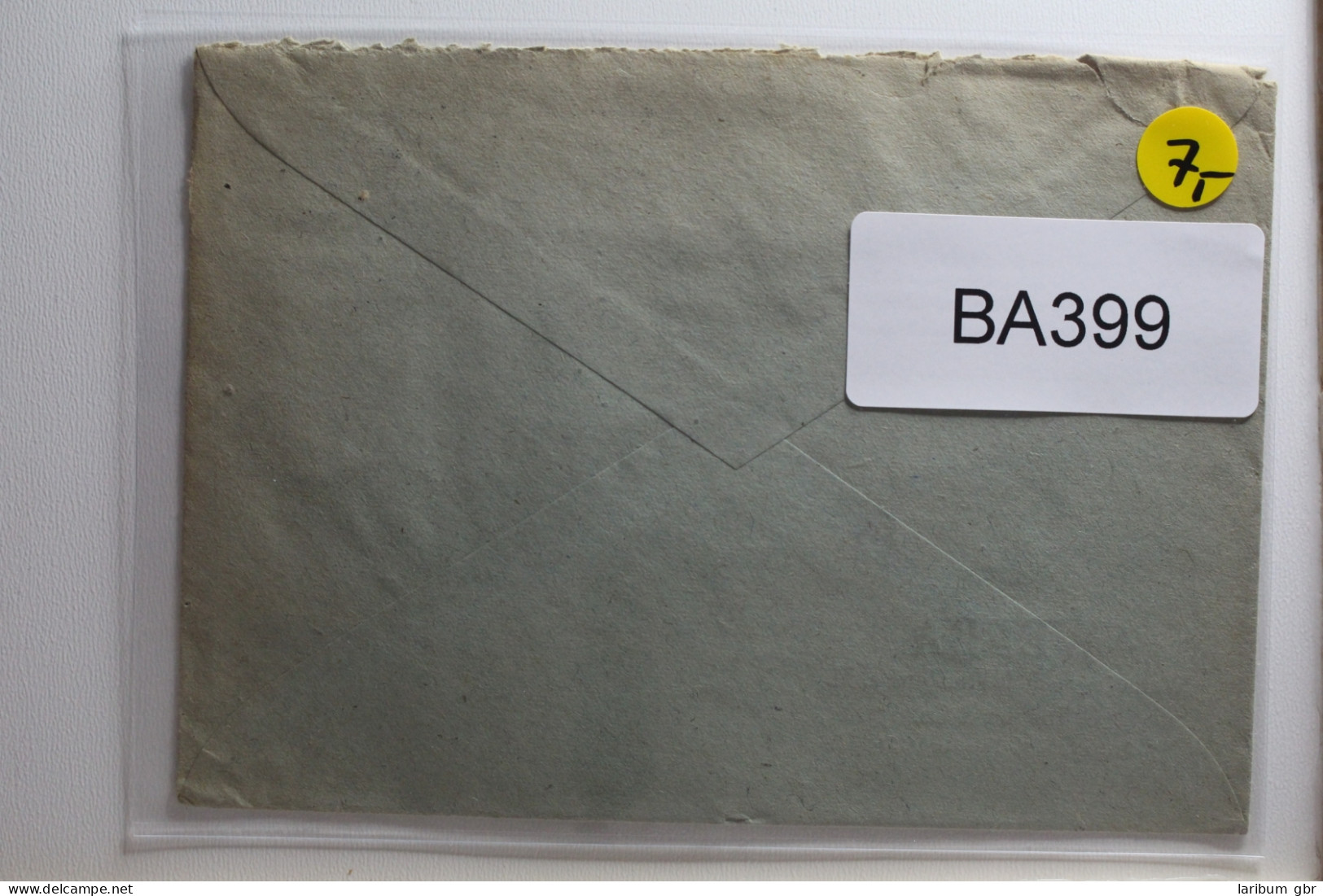 Alliierte Besetzung 6 Auf Brief Als Mischfrankatur Mit Zusatz Kontrollrat #BA399 - Cartas & Documentos
