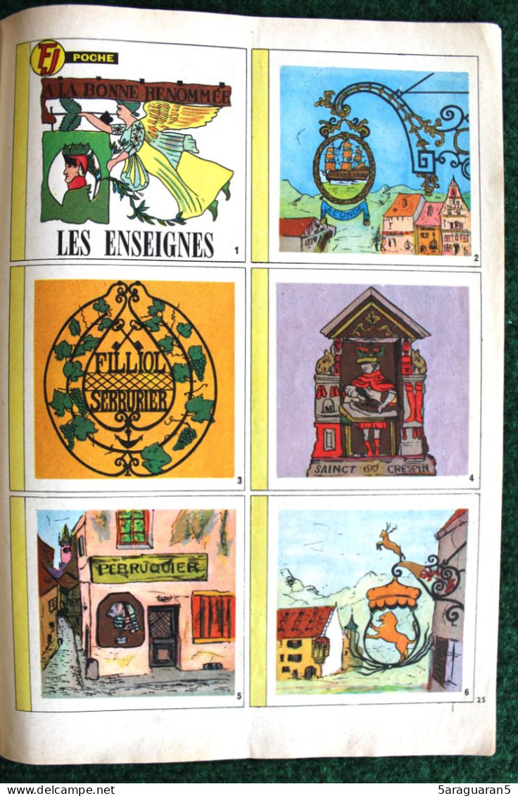 MAGAZINE FRANCS JEUX - 447 - Avril 1965 Avec Encart Double "Les Ailes Du Large" Et Fiches "enseignes" - Other Magazines