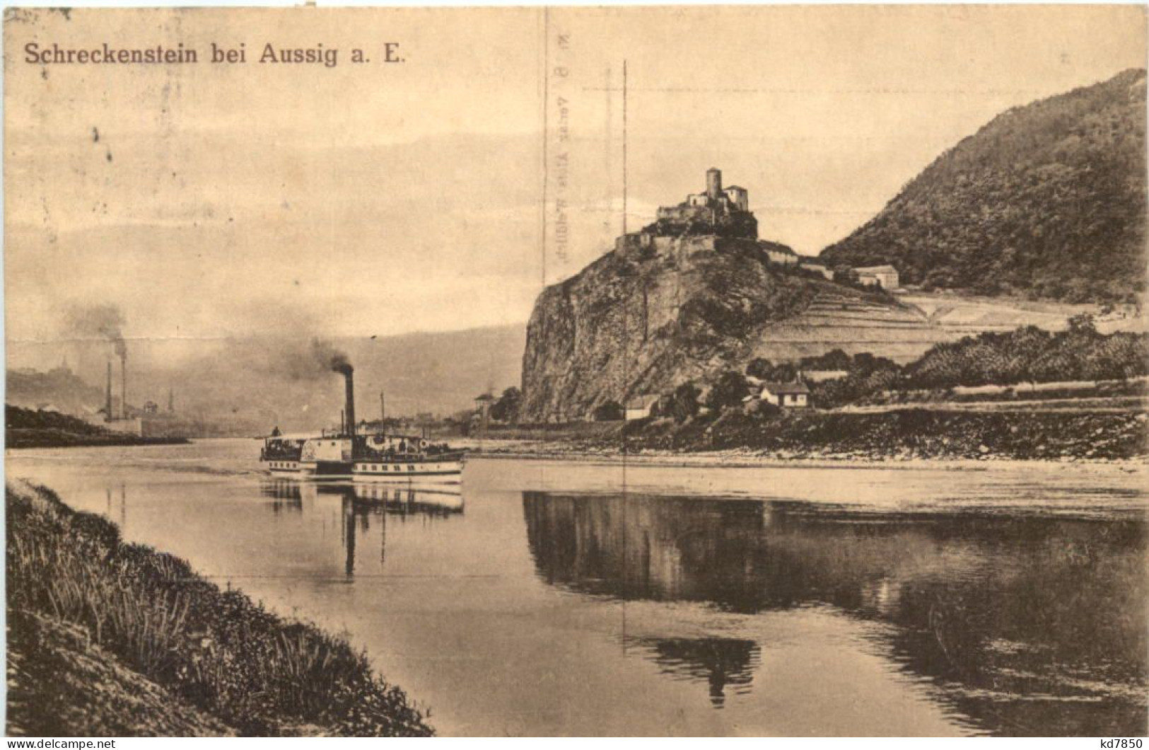 Schreckenstein Bei Aussig A. E. - Boehmen Und Maehren