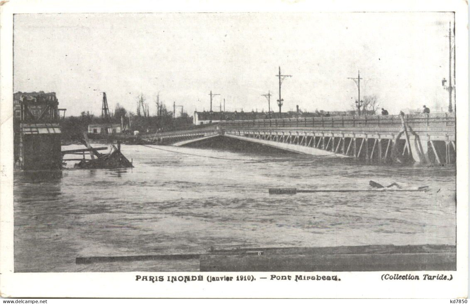 Paris Inonde 1910 - De Overstroming Van 1910