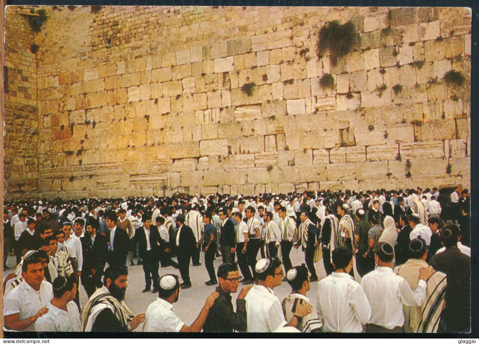 °°° 30885 - ISRAEL - LIBERATION DAY OF JERUSALEM CONGREGATION AT THE WAILING WALL °°° - Israel