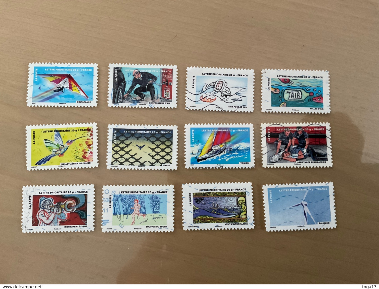 2013, Série Complète Y&T 889/900 (49) - Used Stamps