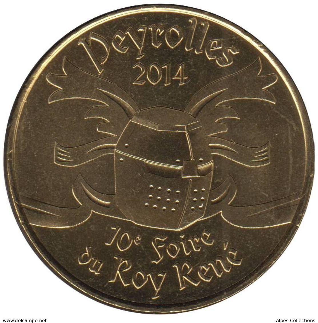 13-1825 - JETON TOURISTIQUE MDP - Peyrolles 2014 10e Foire Du Roy René - 2014.1 - 2014