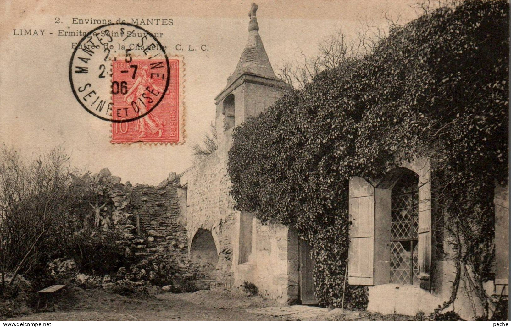 N°2307 W -cpa Limay -Ermitage- - Limay