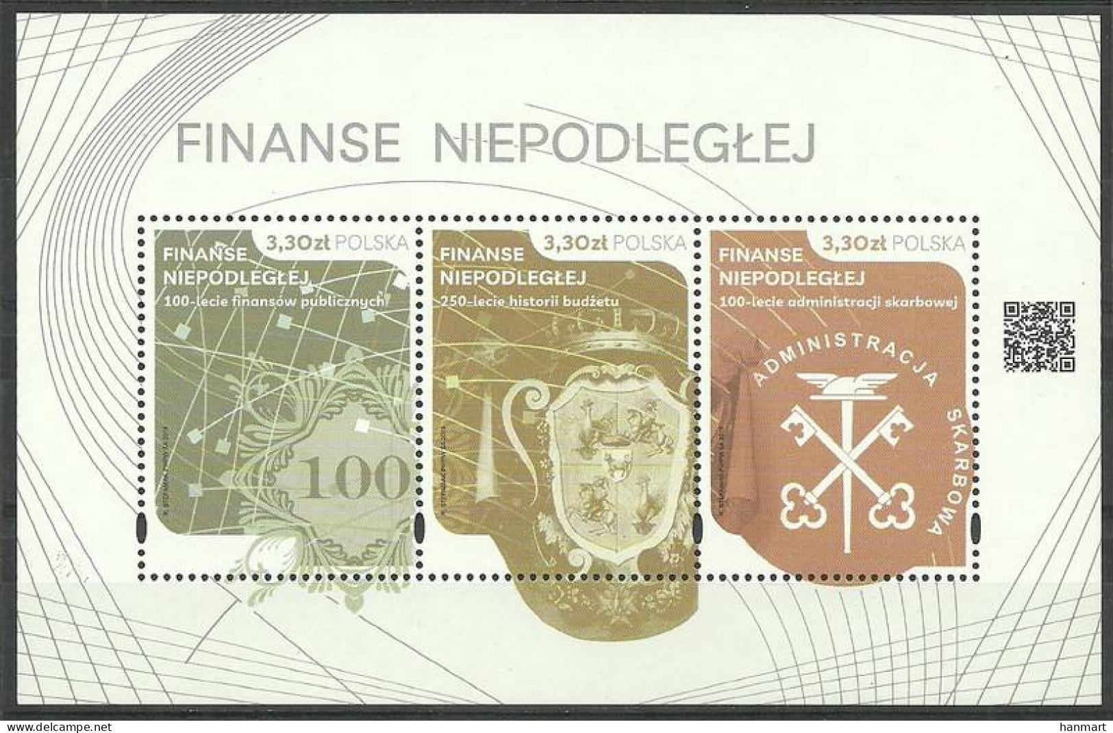Poland 2019 Mi Block 291 Fi Block 339 MNH  (ZE4 PLDbl291) - Postzegels