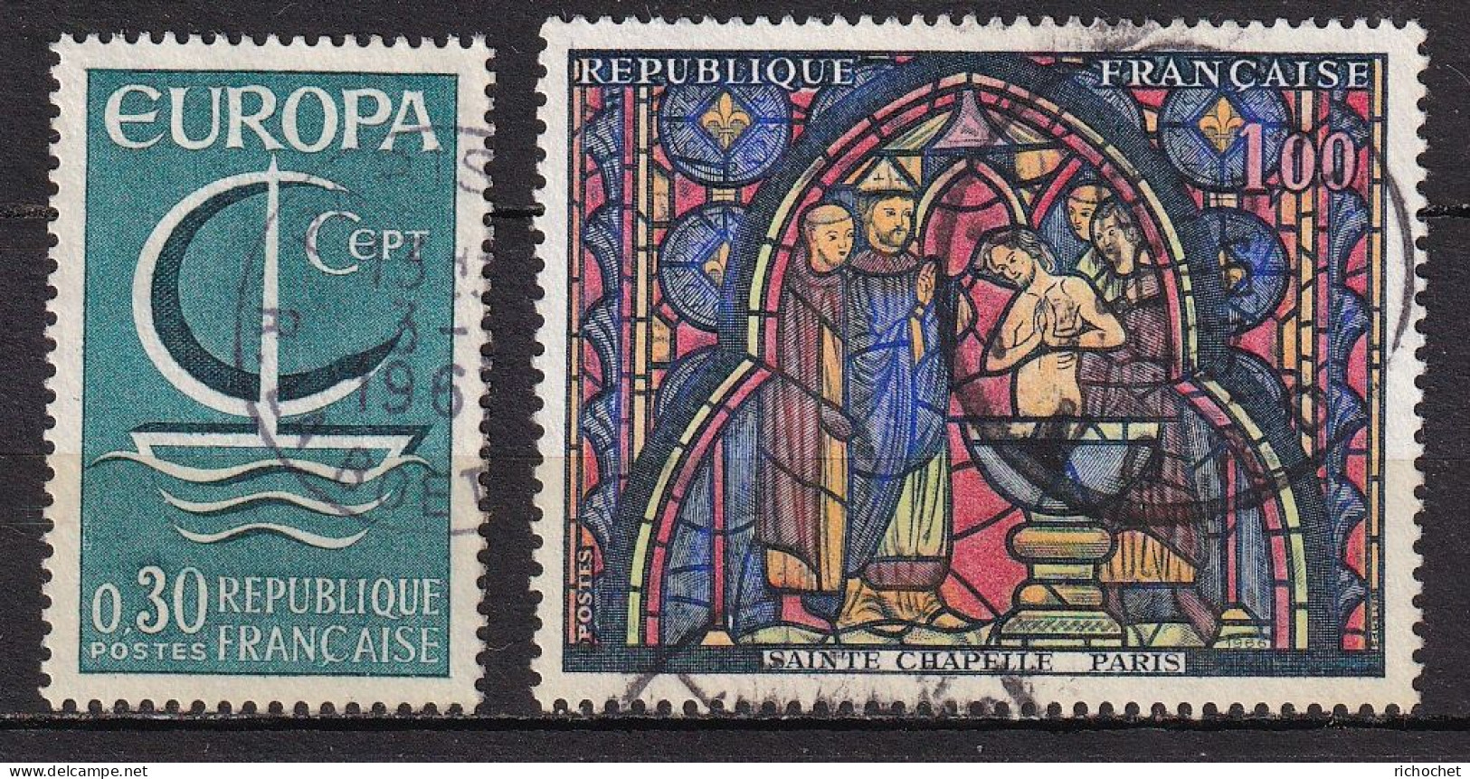 France 1490 + 1492 ° - Used Stamps