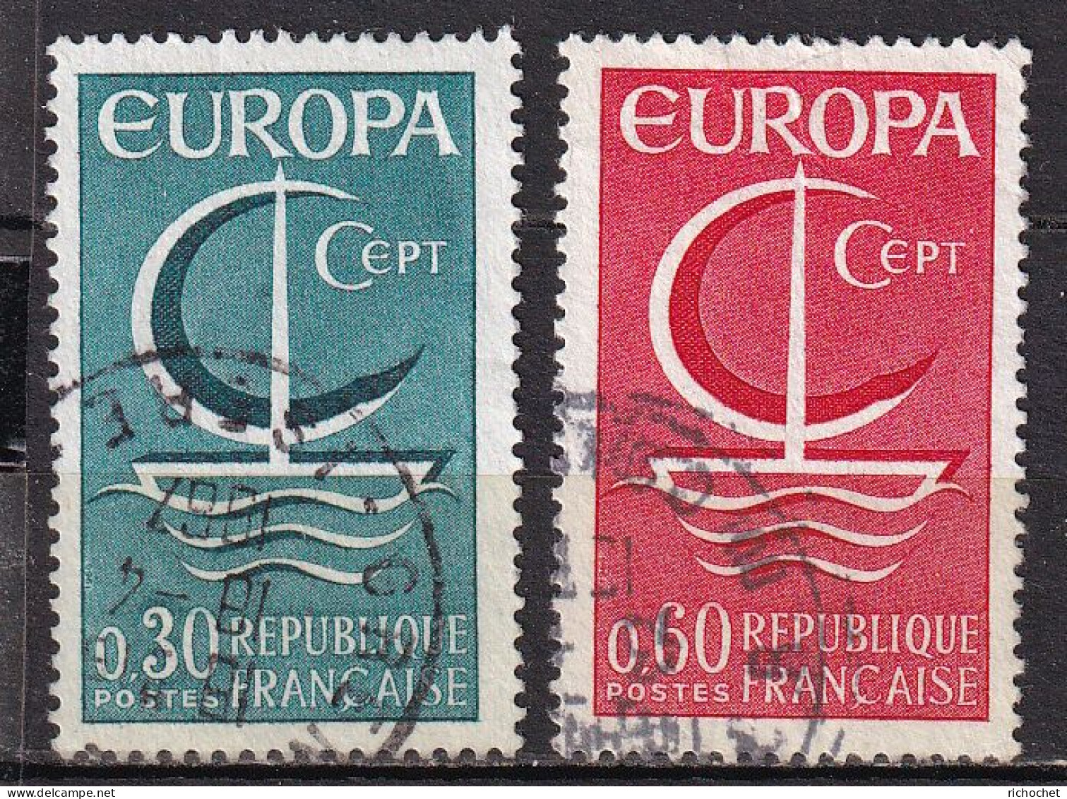 France 1490 Et 1491  ° - Used Stamps