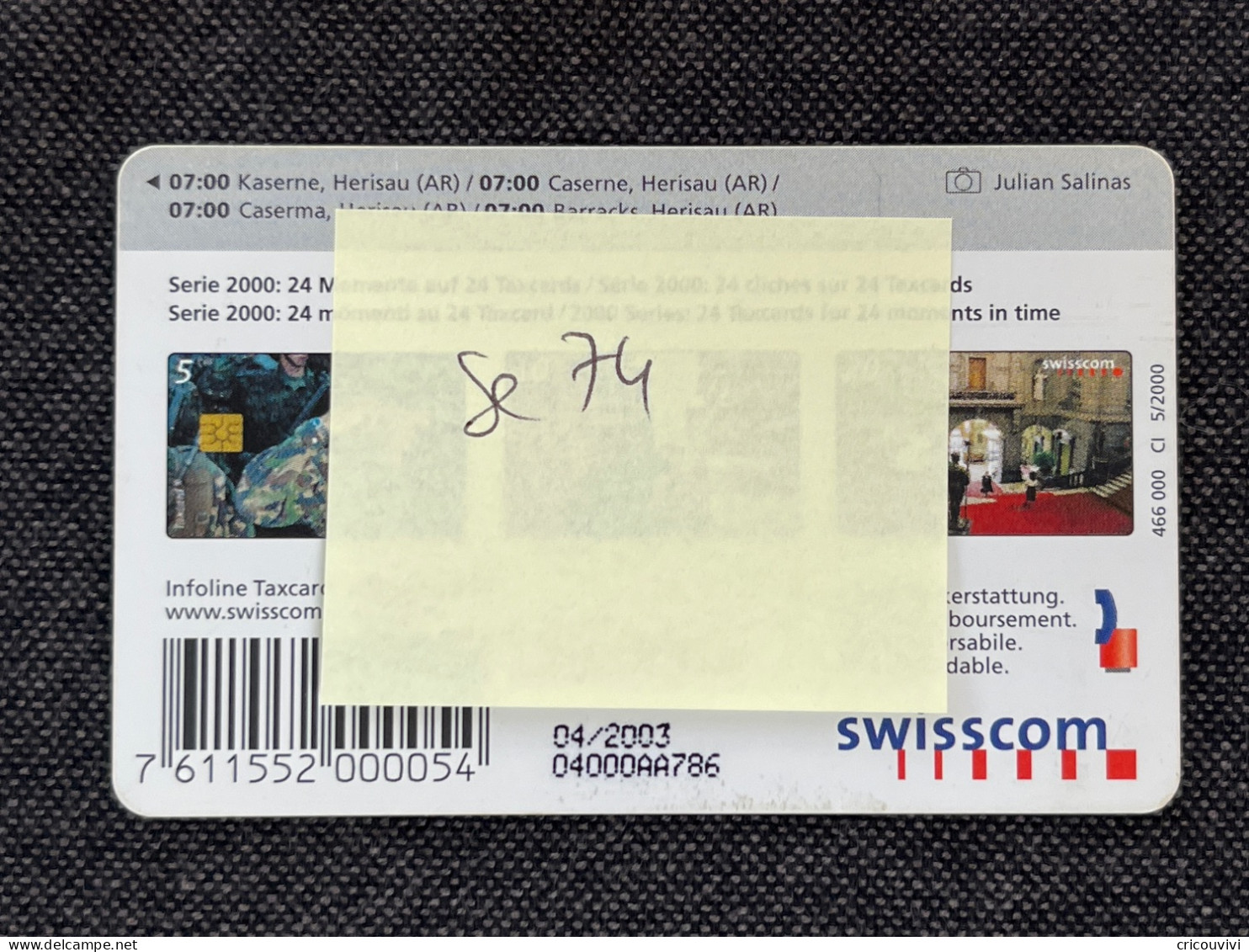 Se74 - Suisse