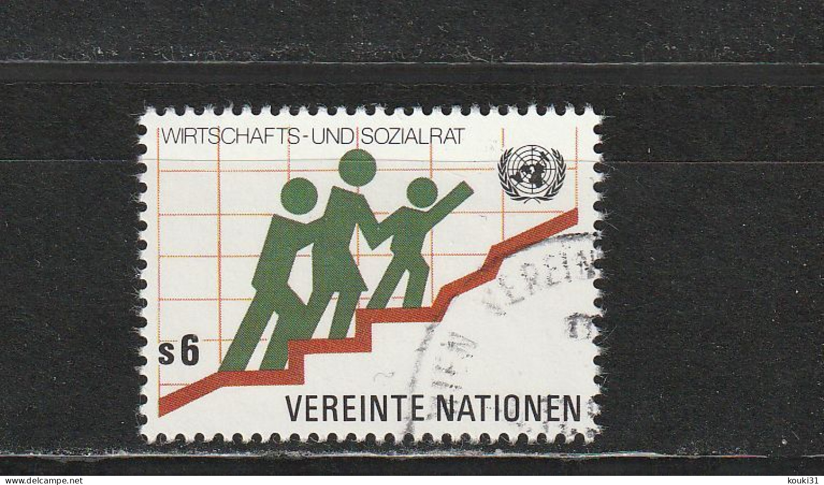Nations Unies (Vienne) YT 15 Obl : Conseil économique Et Social - 1980 - Usados