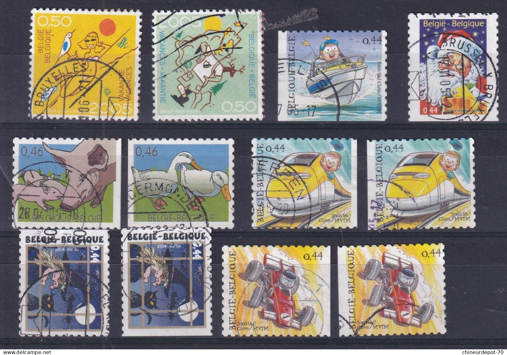 Timbres  Belgique België Belgiums - Altri & Non Classificati