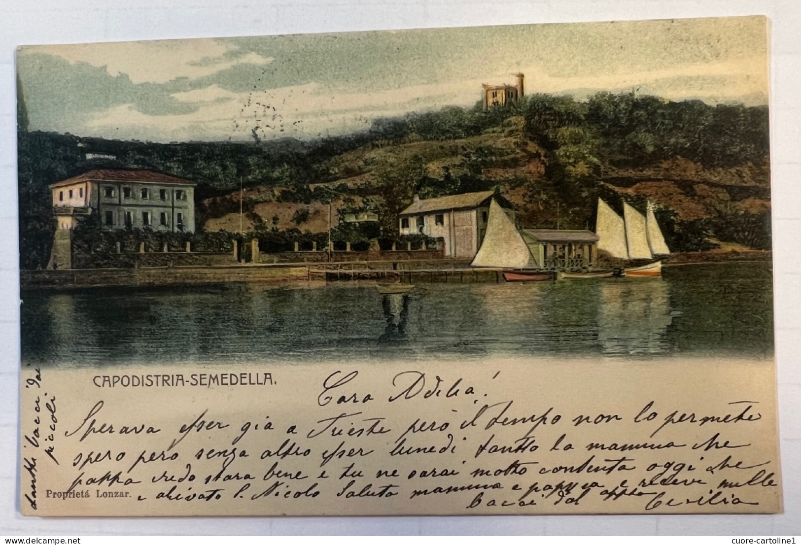 Istria - Semedella - Capodistria - Vg 1902. - Slovénie