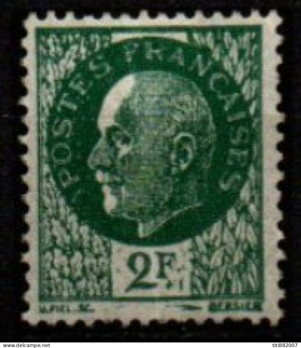 FRANCE    -   1941 .   Y&T N° 518 * .   Traits Sous La Valeur Et La Marge - Unused Stamps