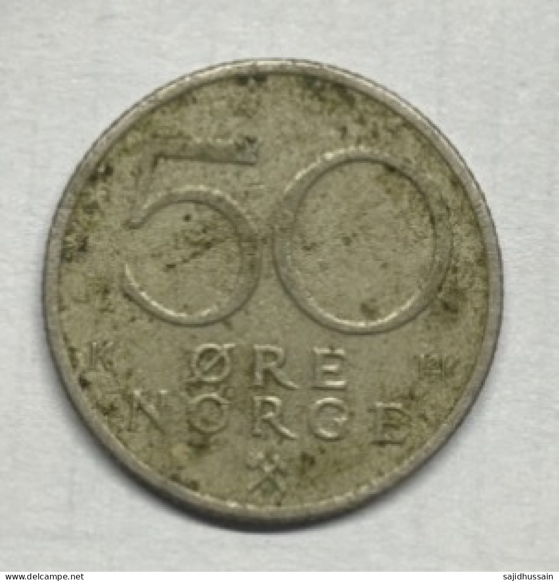 Norway 1984 50 Ore Coin - Norvège