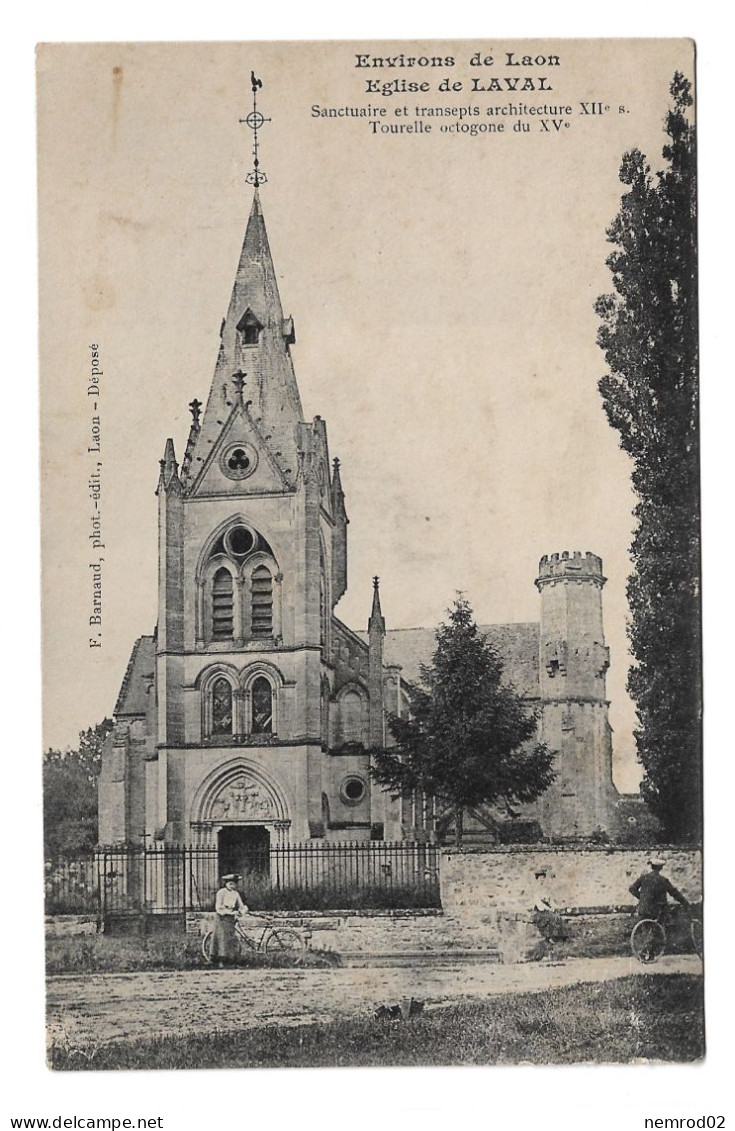 LAVAL (Aisne 02 ) -Environs De Laon - Eglise - Hirson