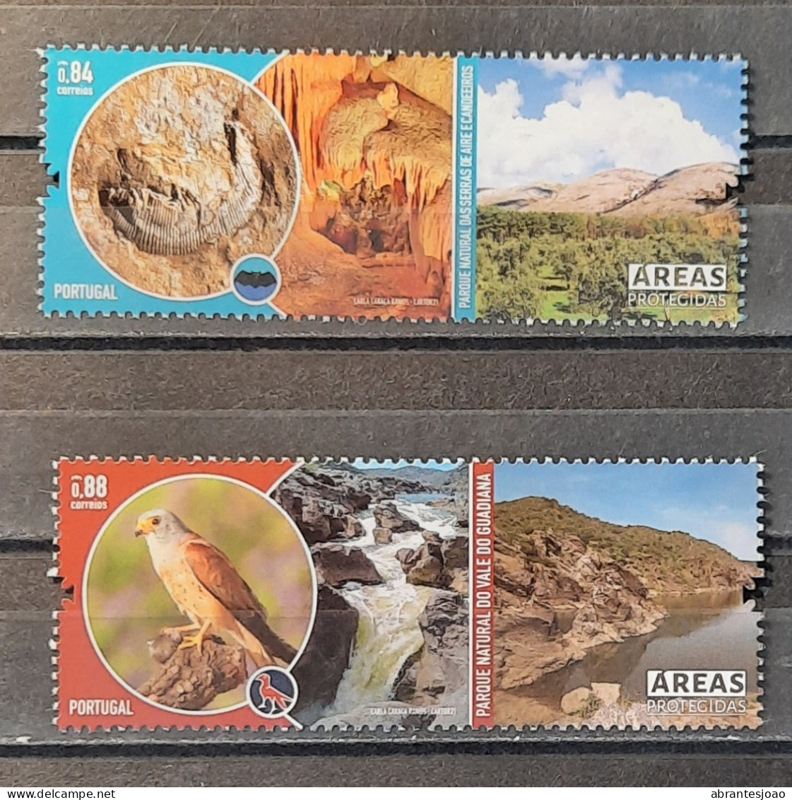 2021 - Portugal - MNH - Protected Areas - 5 Stamps - Ungebraucht