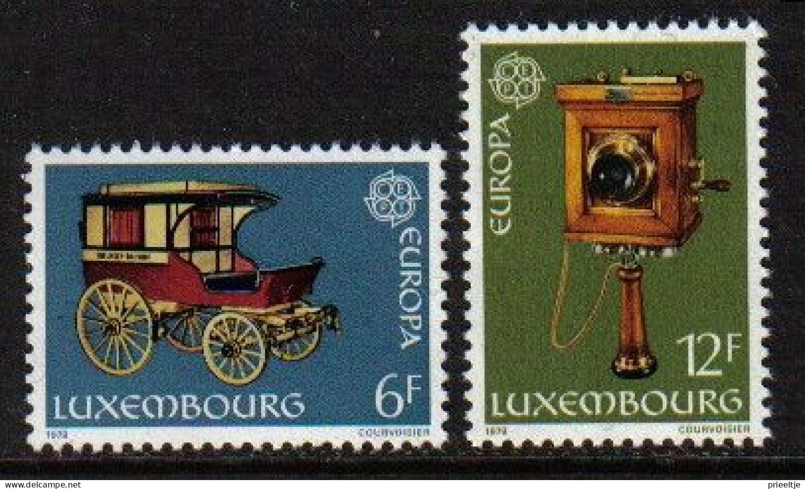 Luxemburg 1979 Europa Postal History Y.T. 937/938  ** - Ungebraucht