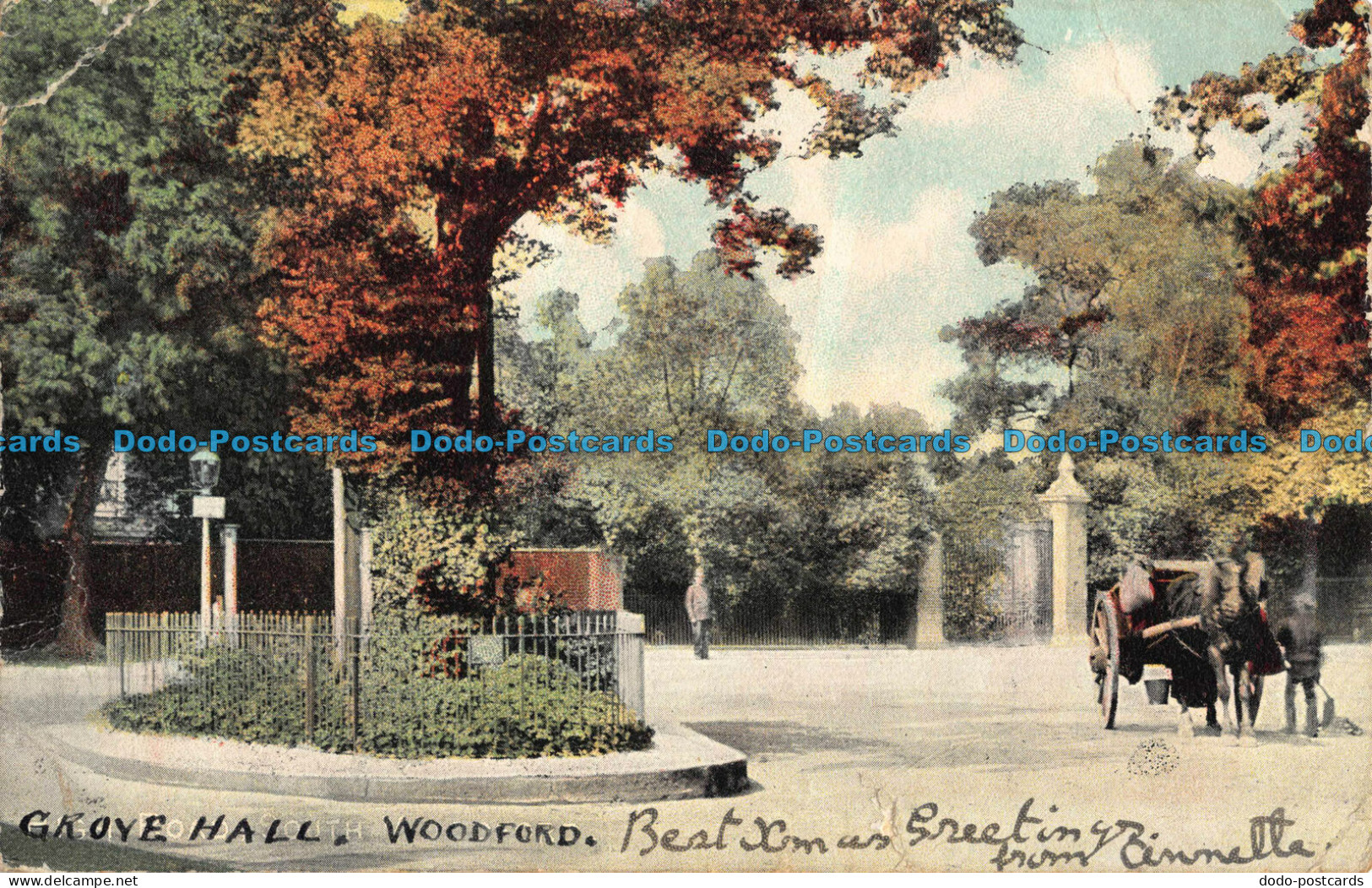 R042577 Grove Hall. Woodford. Surrey. 1905 - World