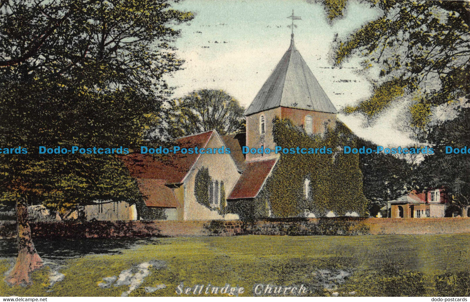 R042579 Sellindge Church. A. H. Do Ath. 1906 - World